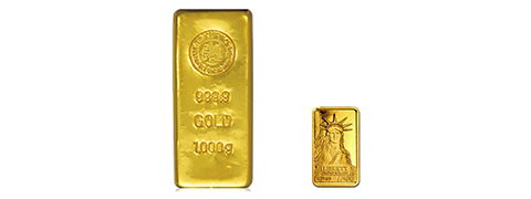 金のインゴット・ミニバー