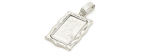 プラチナのペンダント